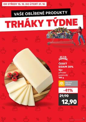 aktuální leták Kaufland 15.10.2025-21.10.2025