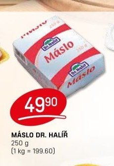 MÁSLO DR. HALÍŘ 250 g - FLOP aktualniletaky.eu