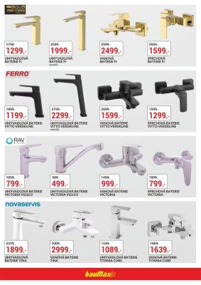 aktuální leták bauMax 16.10.2025-31.10.2025