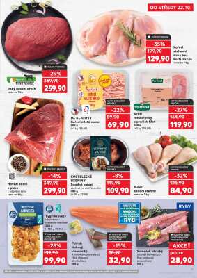 aktuální leták Kaufland 22.10.2025-27.10.2025