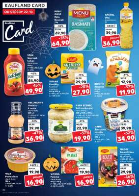 aktuální leták Kaufland 22.10.2025-27.10.2025