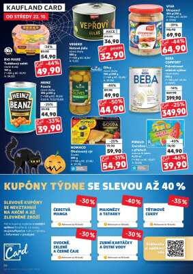 aktuální leták Kaufland 22.10.2025-27.10.2025