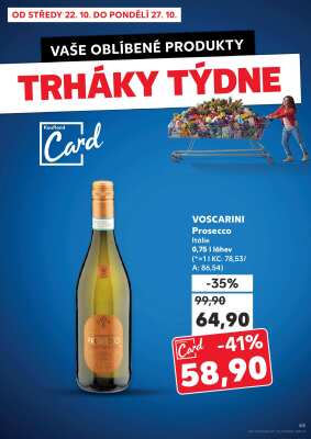 aktuální leták Kaufland 22.10.2025-27.10.2025