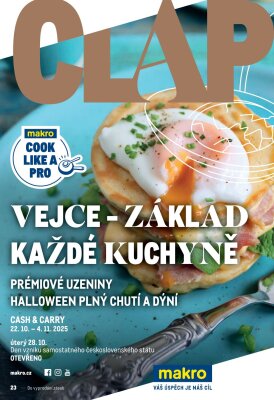 aktuální leták Makro 22.10.2025-4.11.2025
