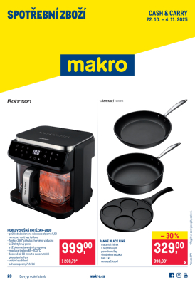 aktuální leták Makro 22.10.2025-4.11.2025