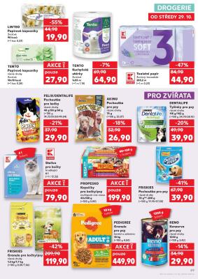 aktuální leták Kaufland 29.10.2025-4.11.2025