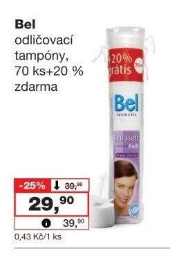 Bel odličovací tampony - Barvy a laky drogerie aktualniletaky.eu