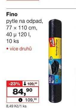 Fino pytle na odpad - Barvy a laky drogerie aktualniletaky.eu