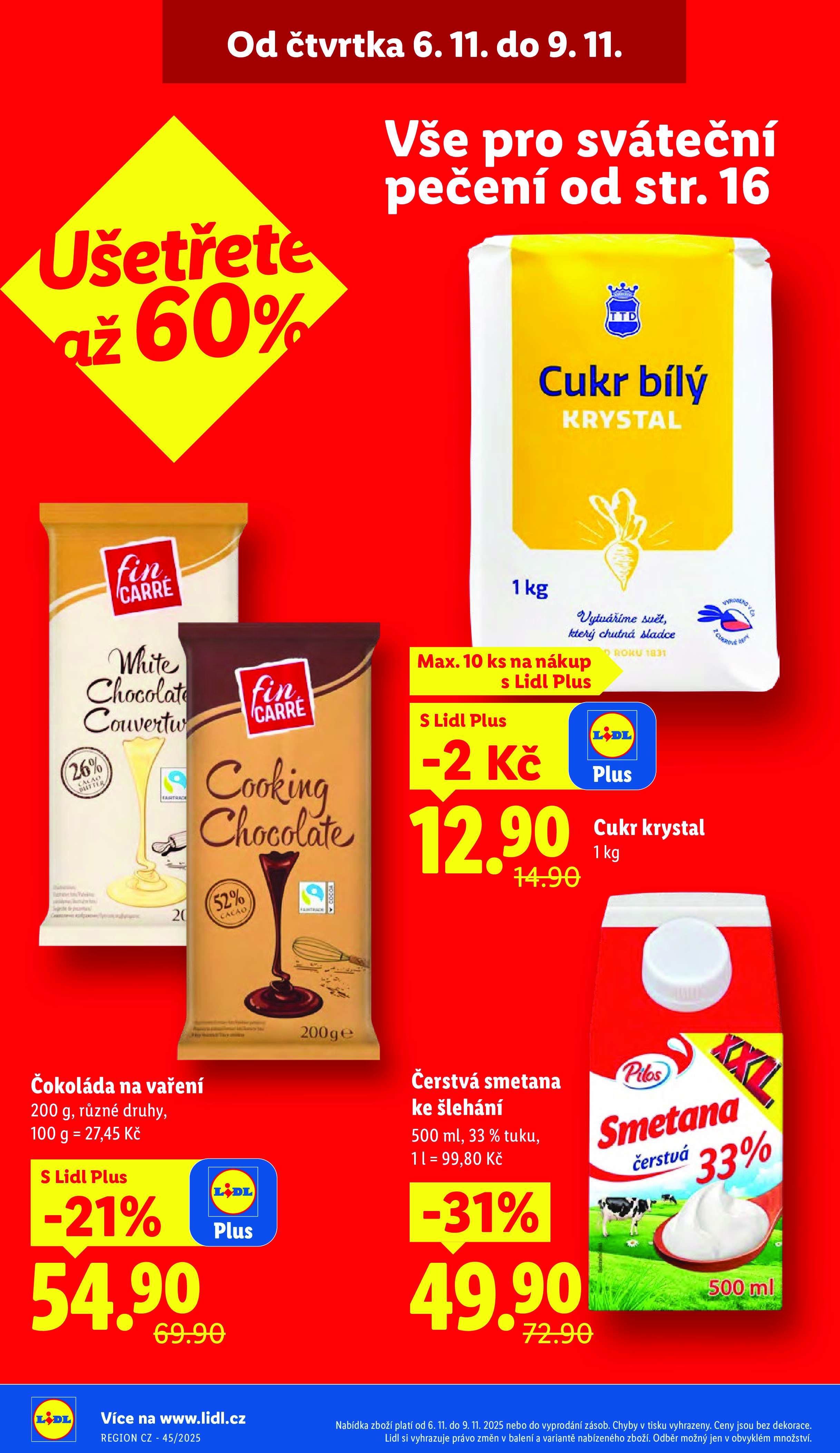 Akční leták OD ČTVRTKA Lidl strana 2