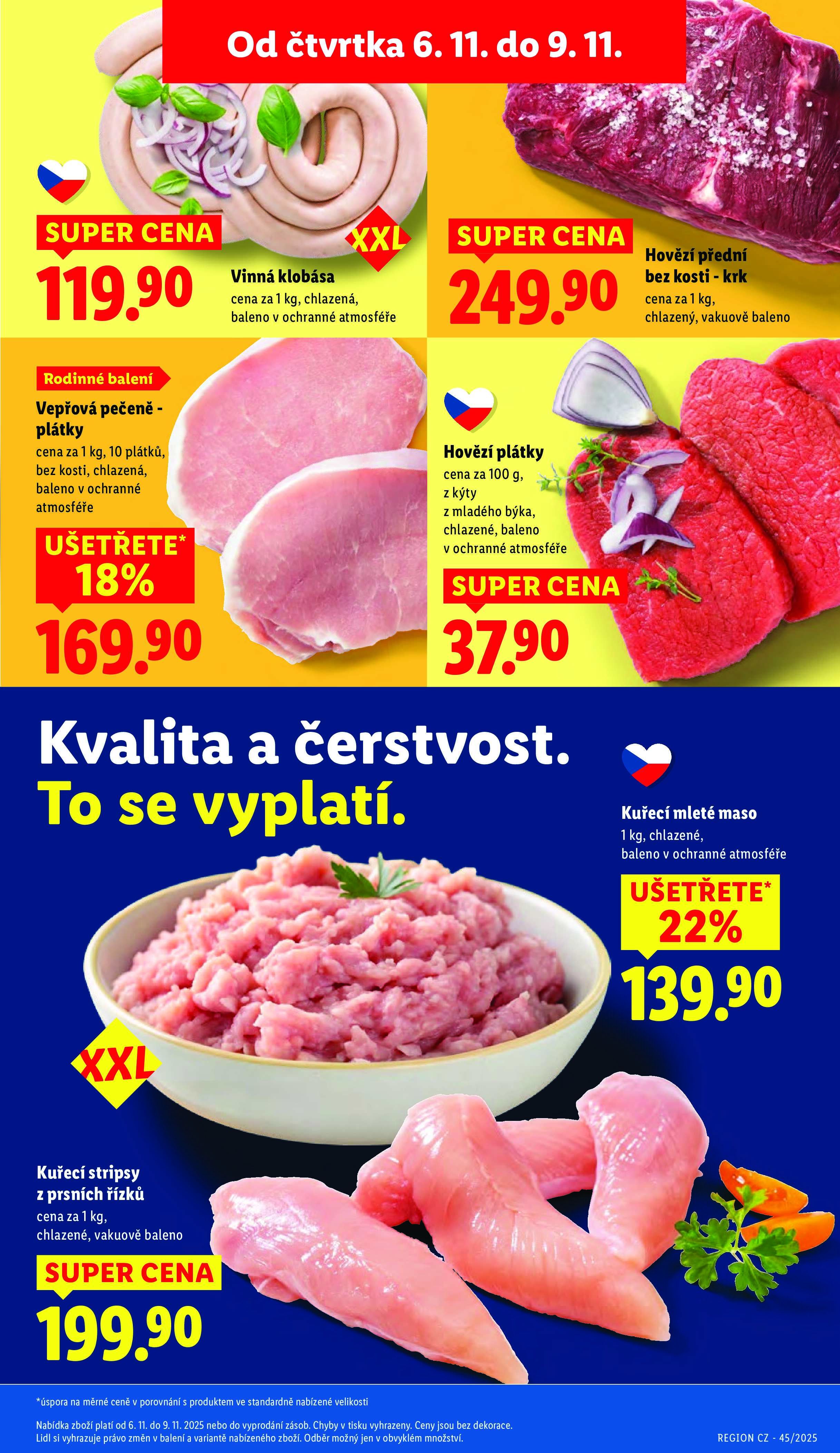 Akční leták OD ČTVRTKA Lidl strana 11
