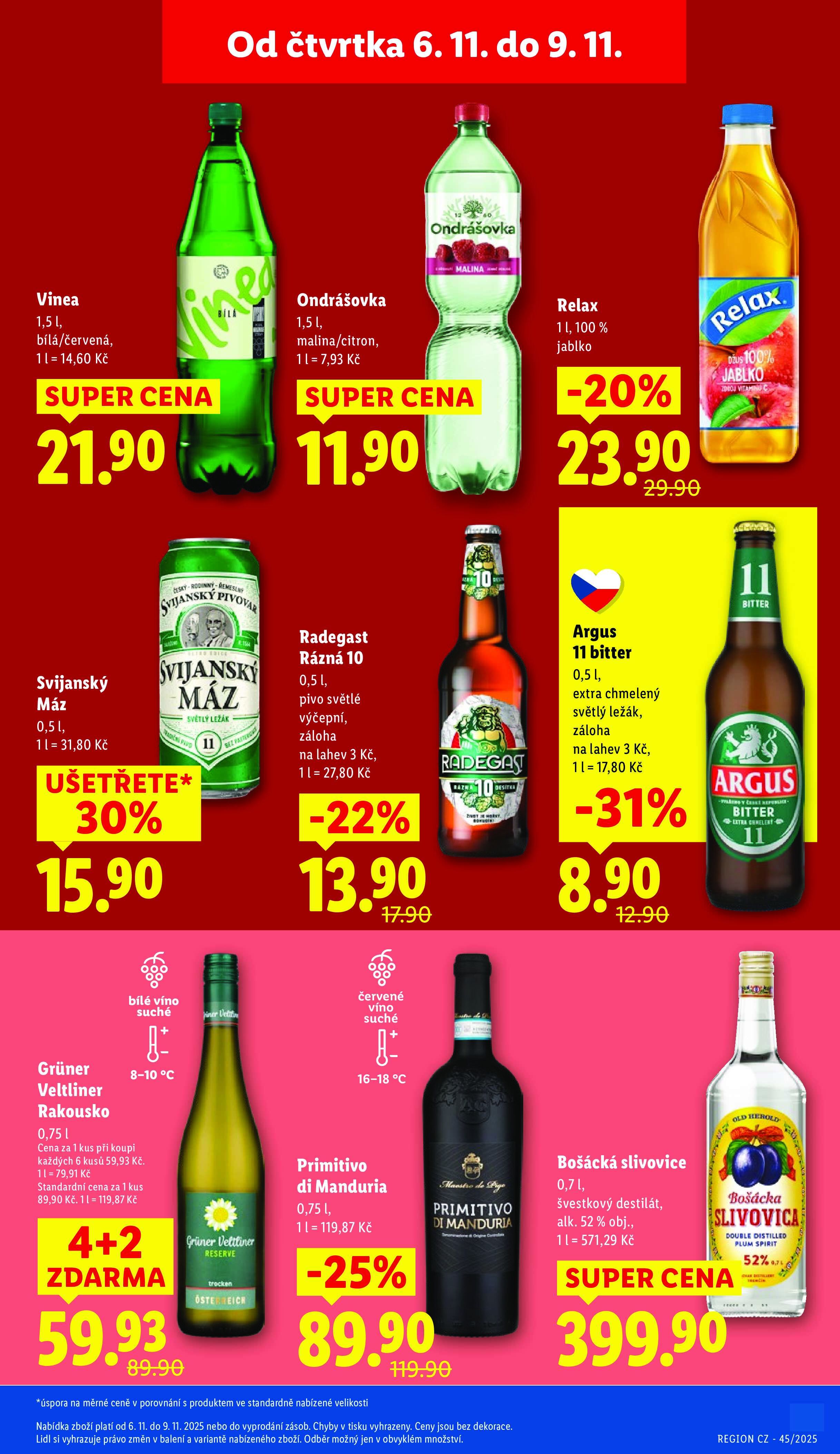 Akční leták OD ČTVRTKA Lidl strana 19