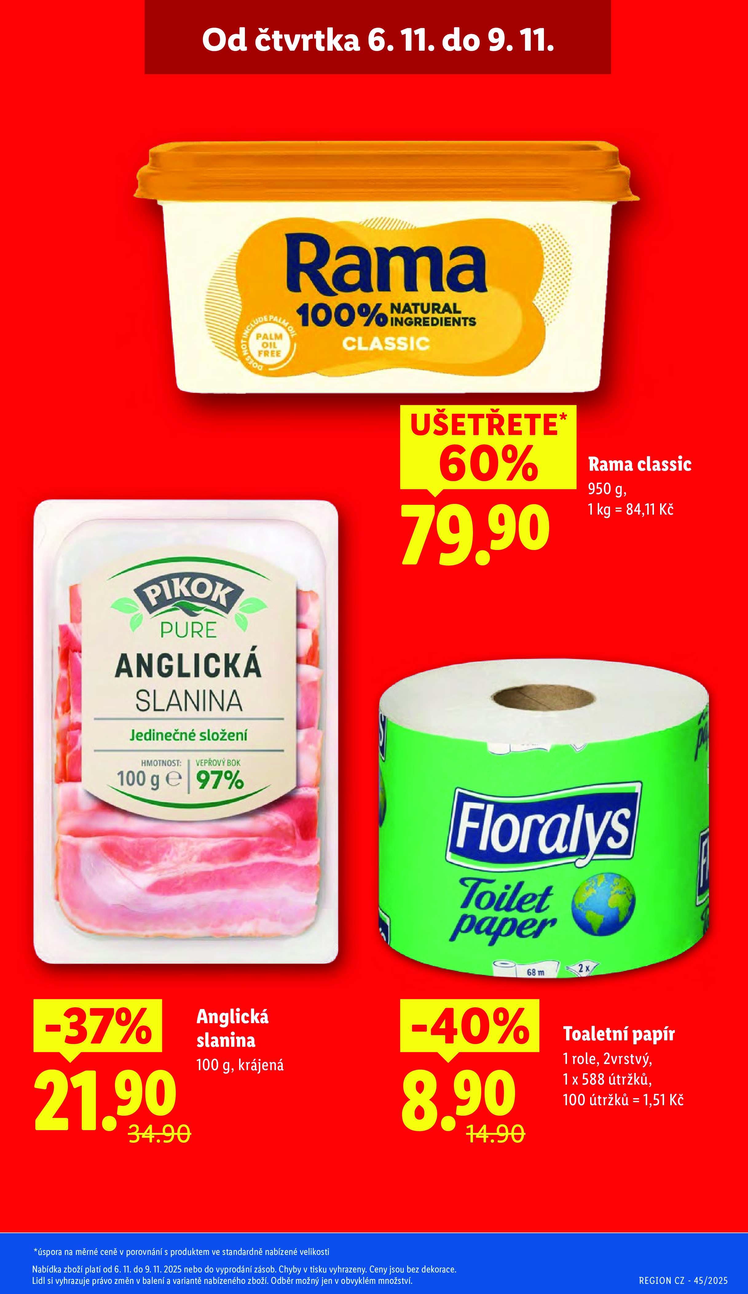 Akční leták OD ČTVRTKA Lidl strana 3