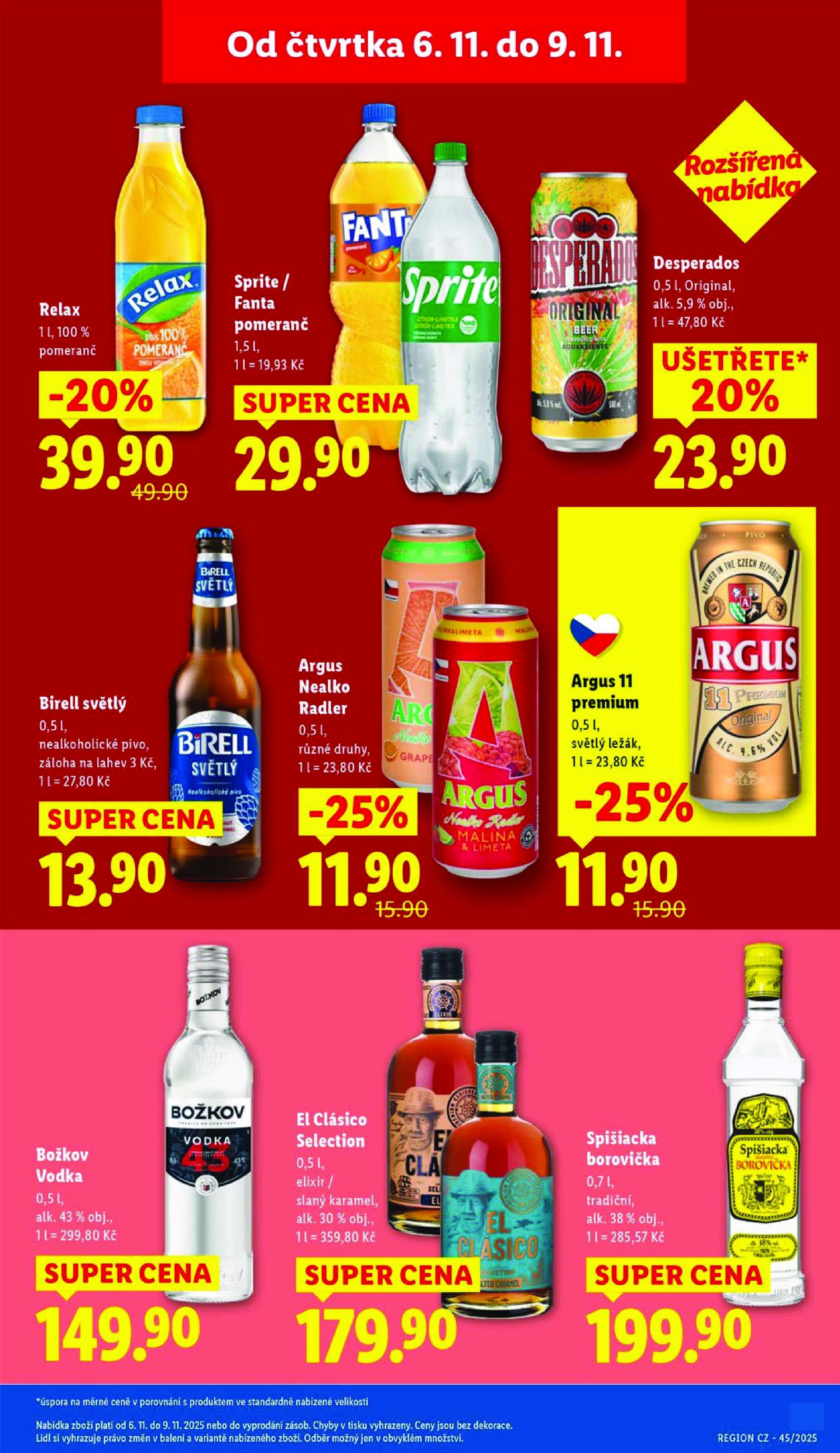 Akční leták OD ČTVRTKA Lidl strana 21