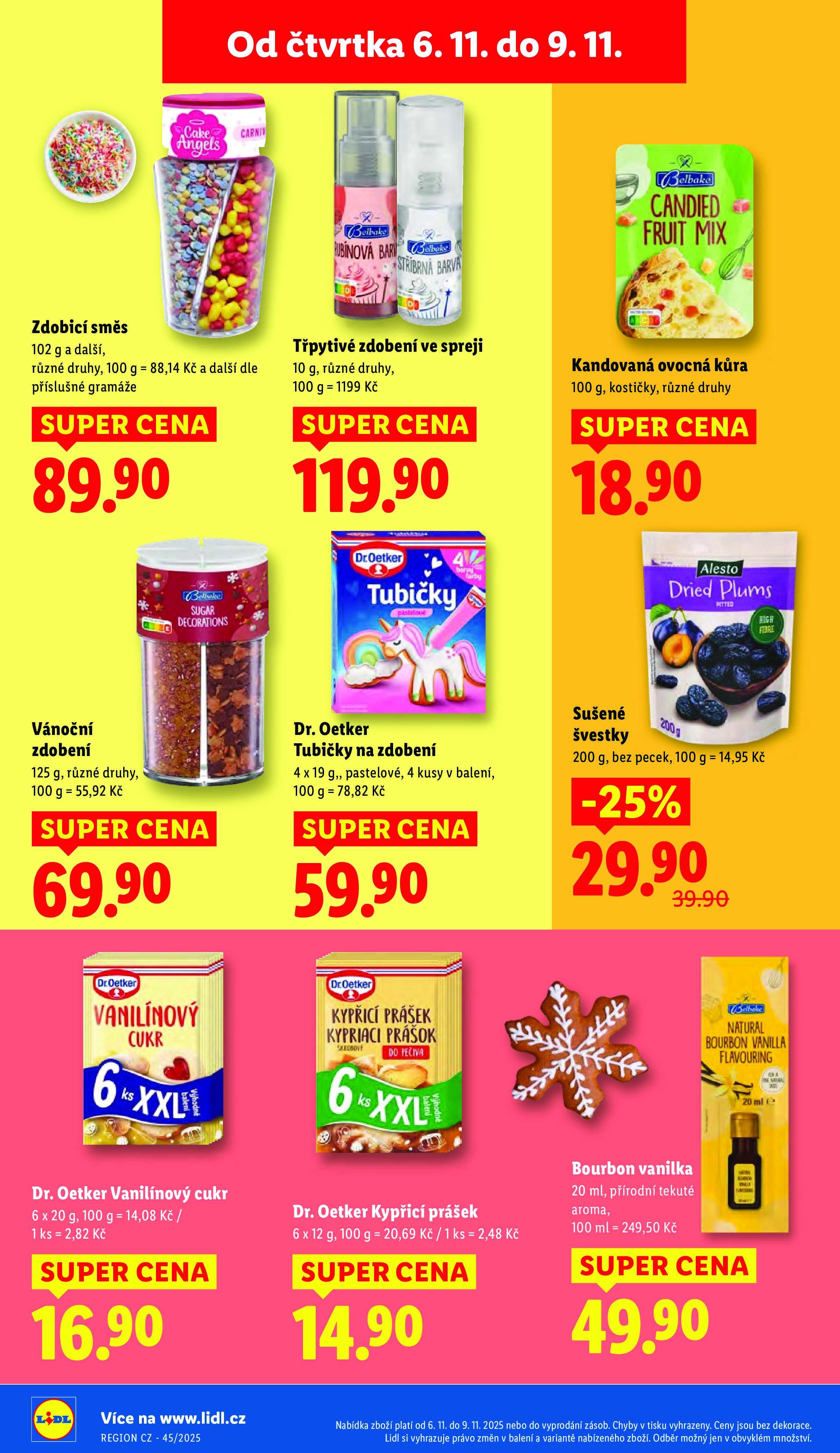 Akční leták OD ČTVRTKA Lidl strana 24