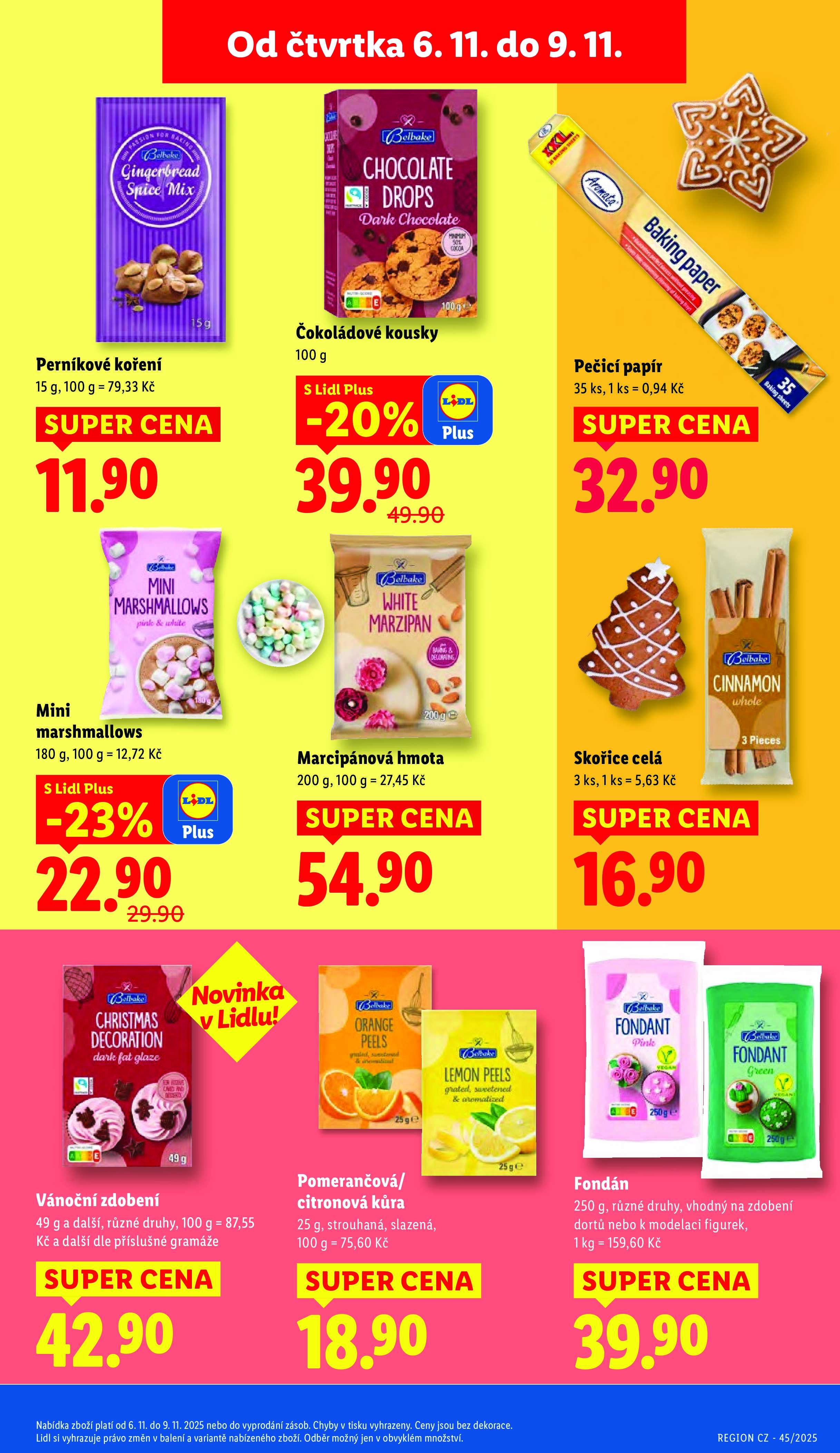 Akční leták OD ČTVRTKA Lidl strana 25