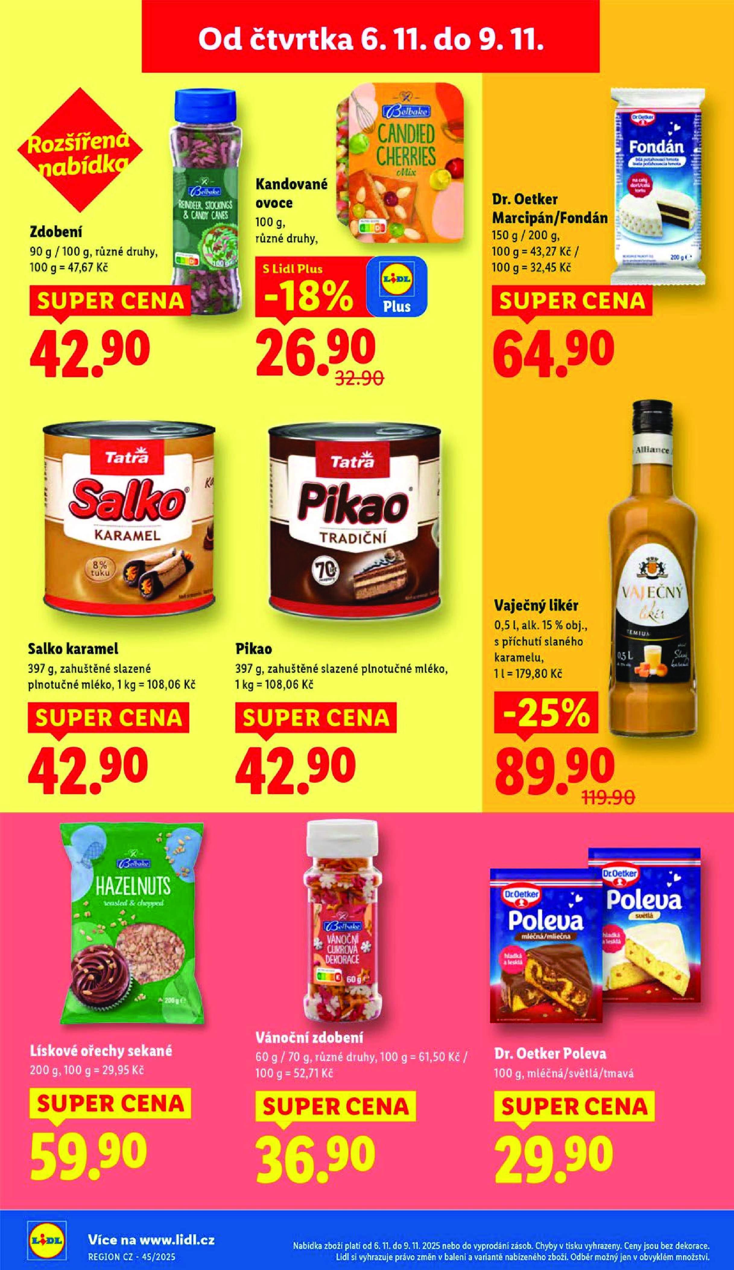 Akční leták OD ČTVRTKA Lidl strana 26