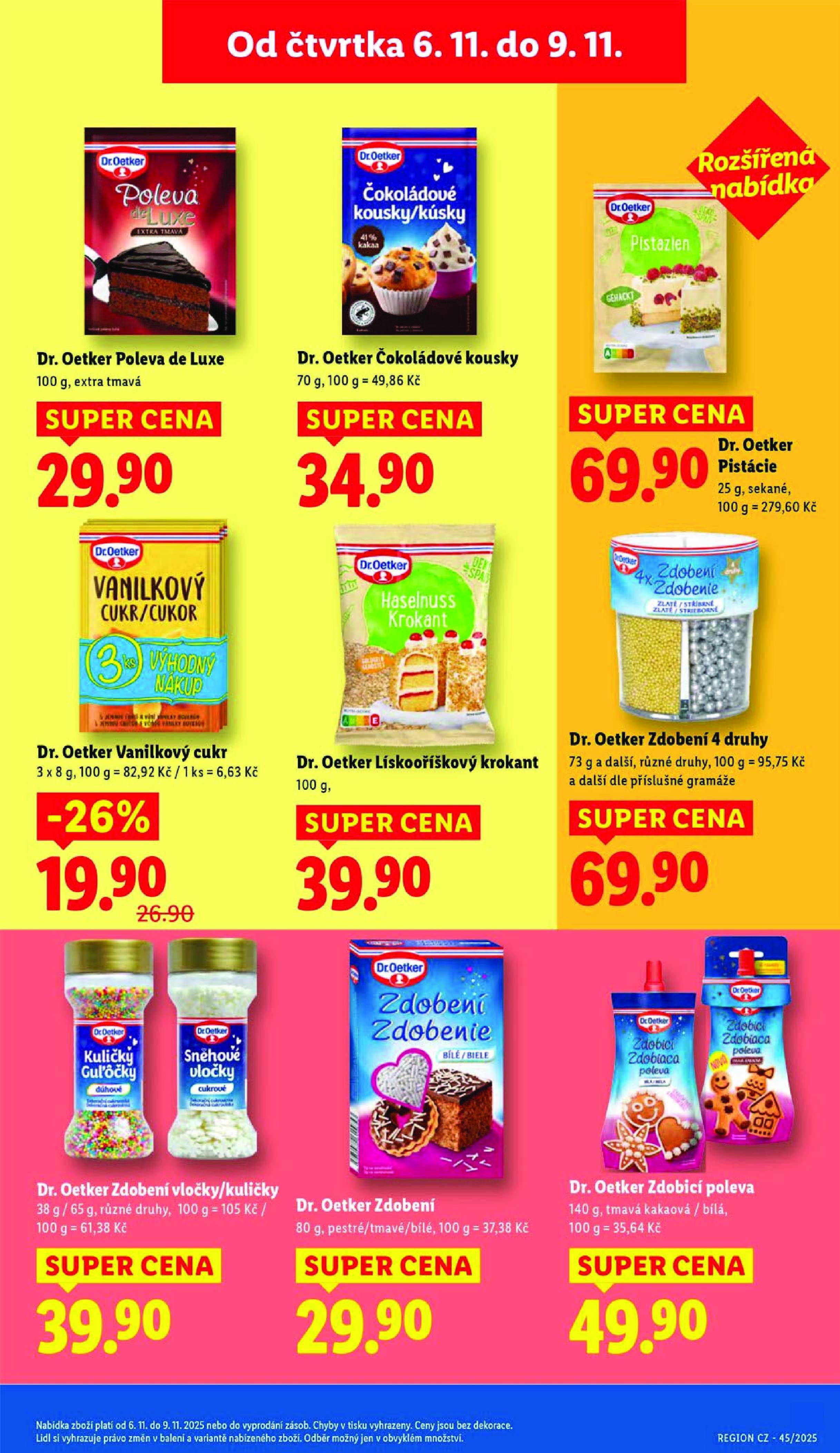 Akční leták OD ČTVRTKA Lidl strana 27