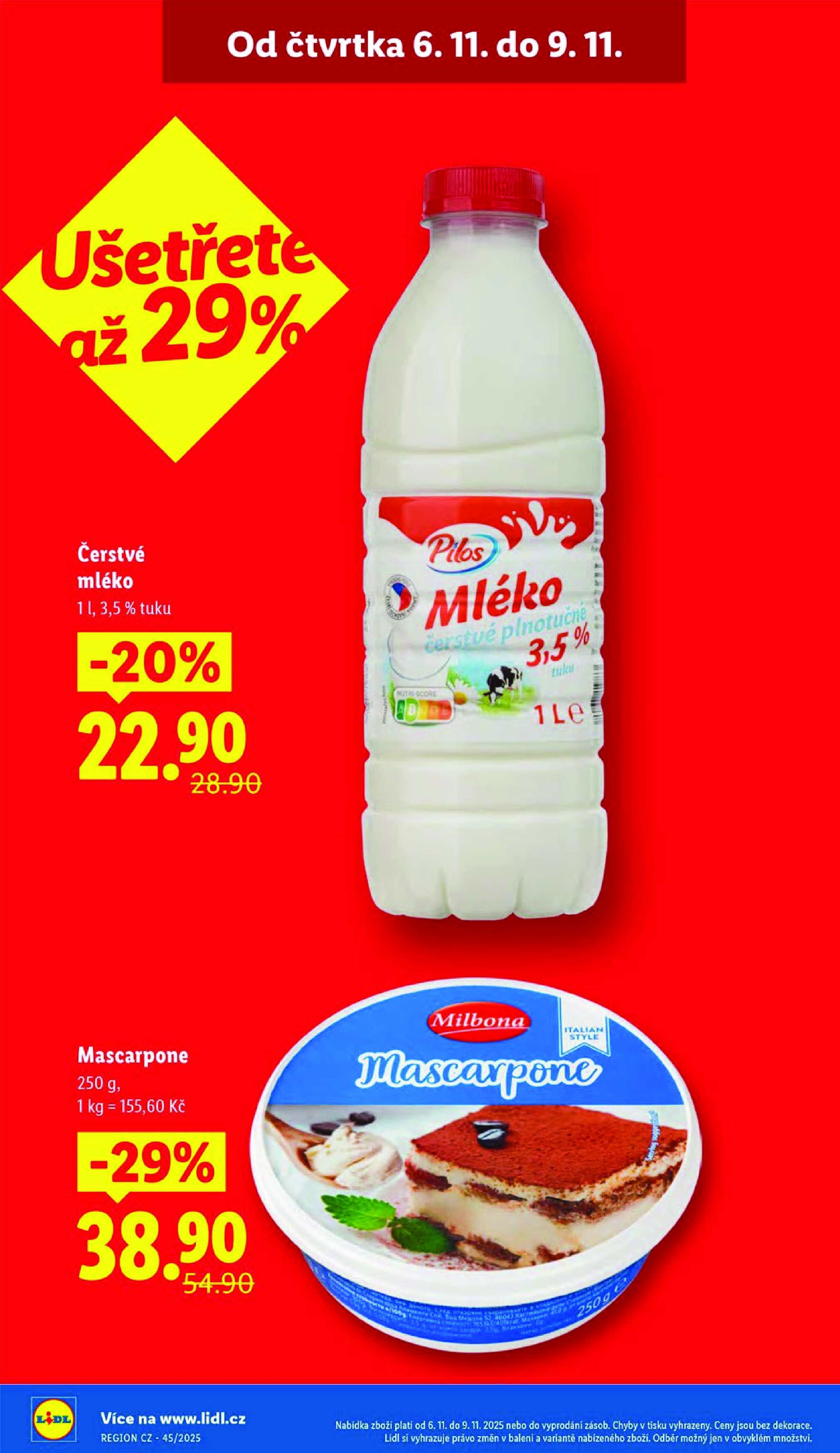 Akční leták OD ČTVRTKA Lidl strana 4