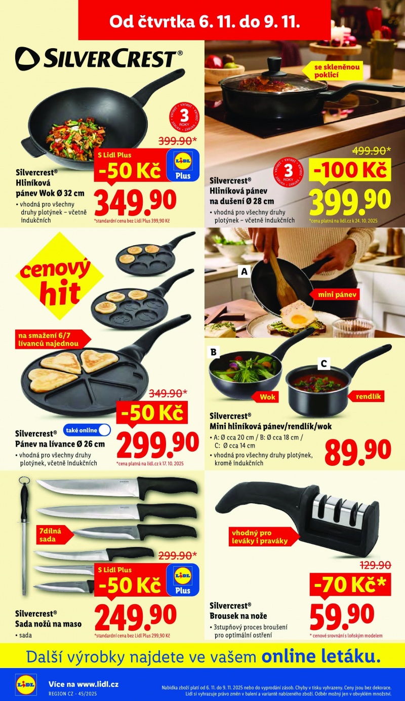 Akční leták OD ČTVRTKA Lidl strana 38
