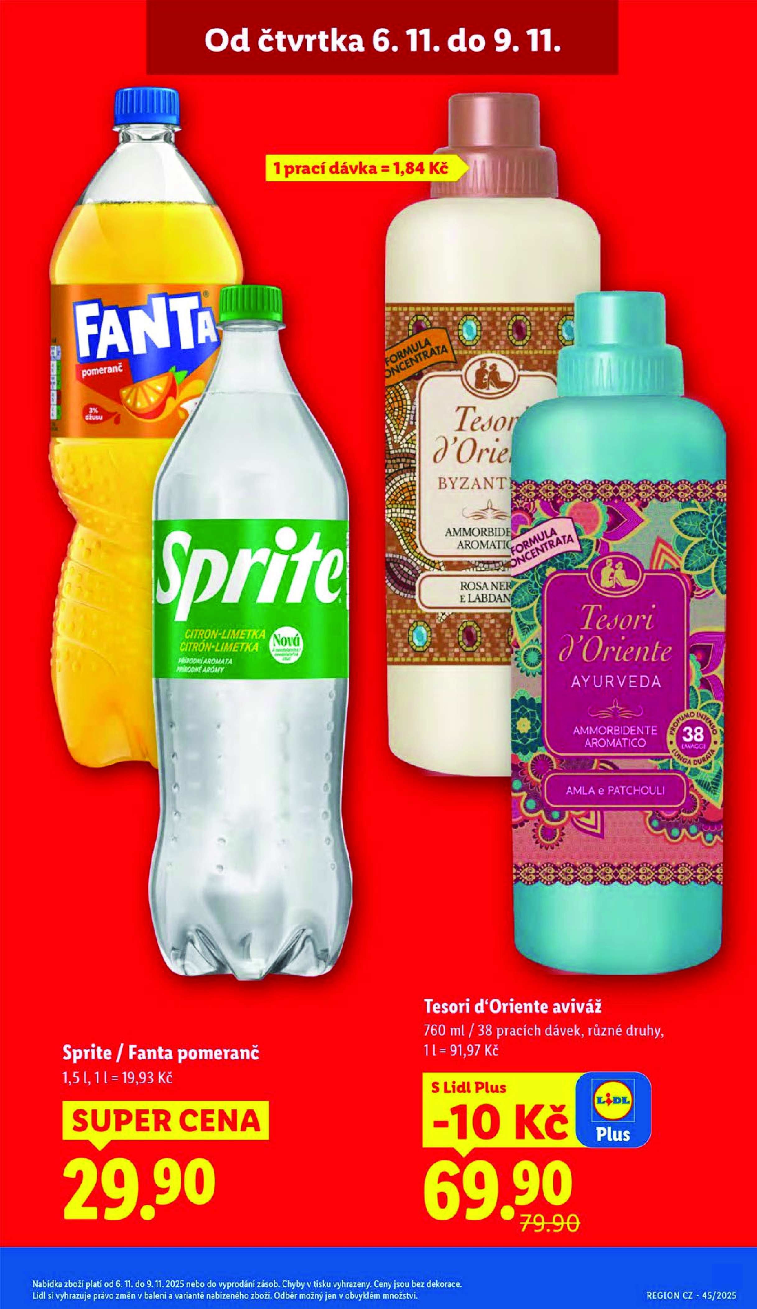 Akční leták OD ČTVRTKA Lidl strana 5