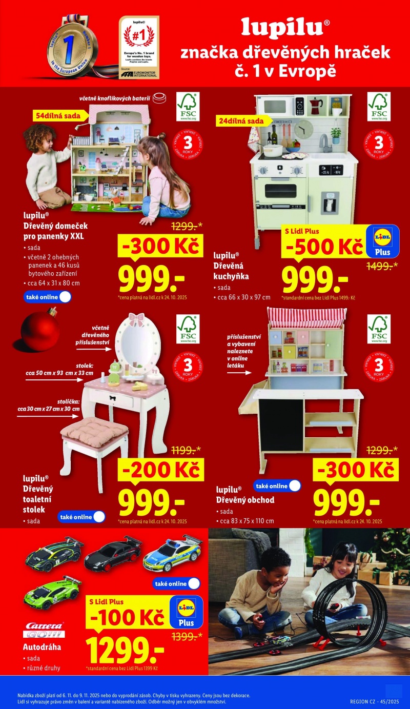 Akční leták OD ČTVRTKA Lidl strana 43