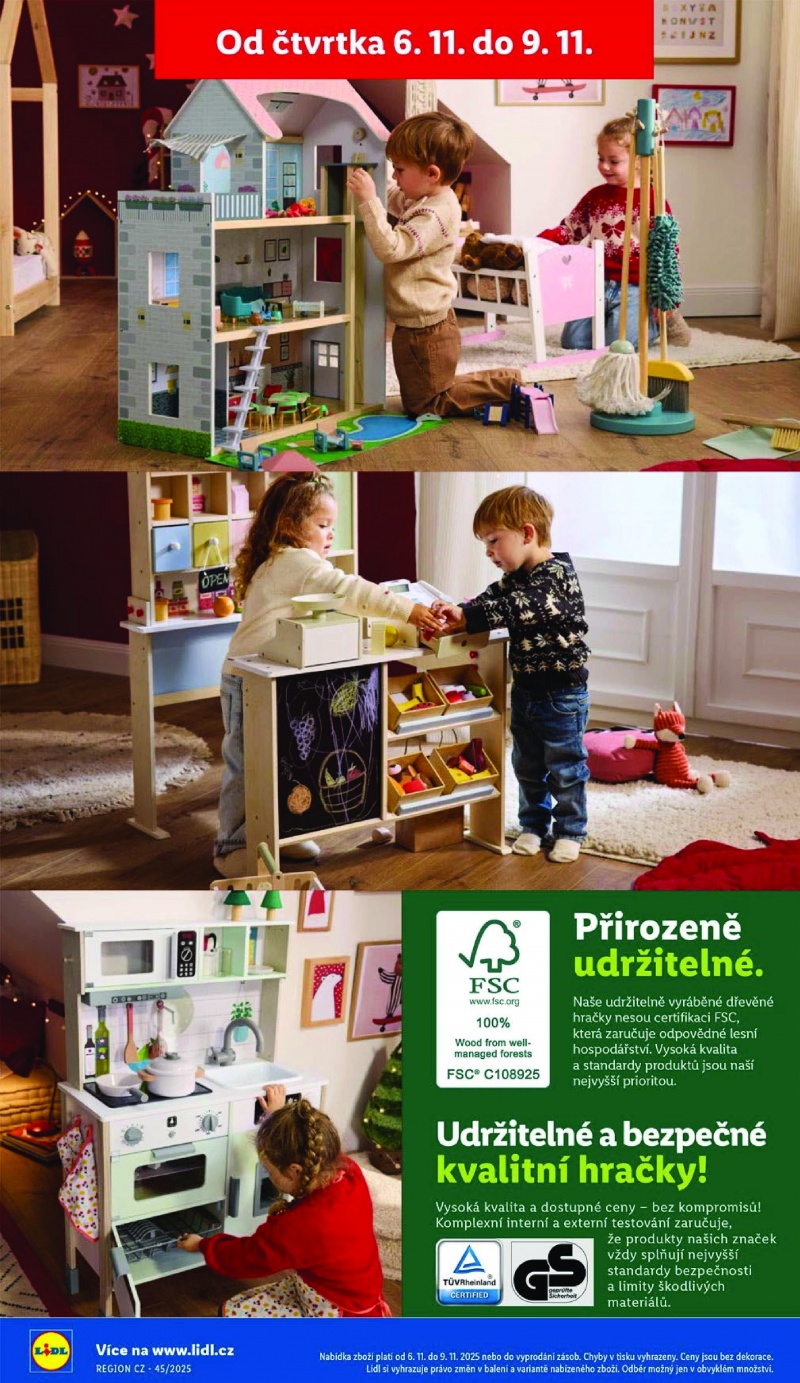 Akční leták OD ČTVRTKA Lidl strana 48