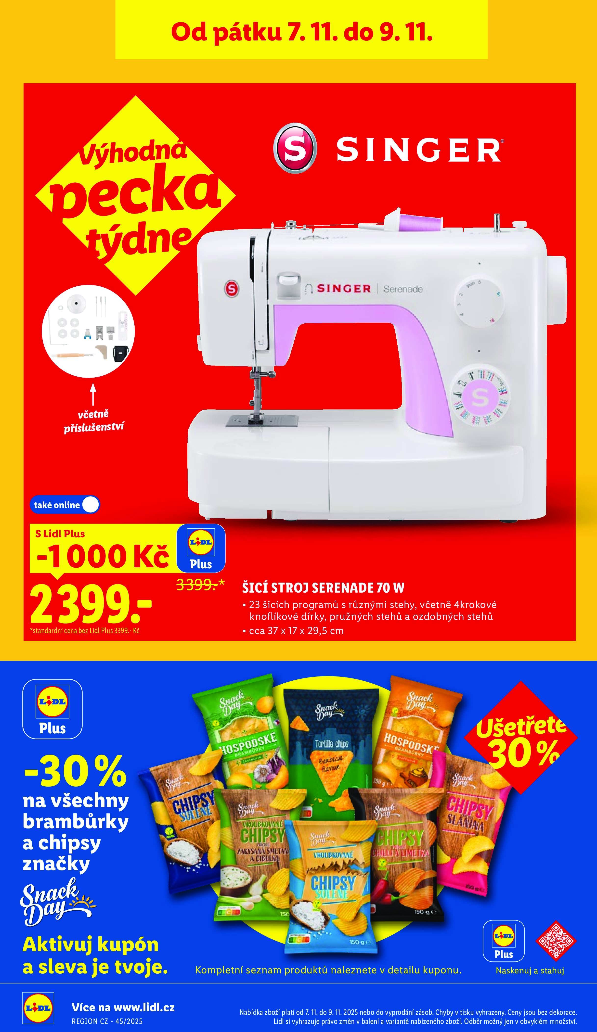 Akční leták OD ČTVRTKA Lidl strana 52