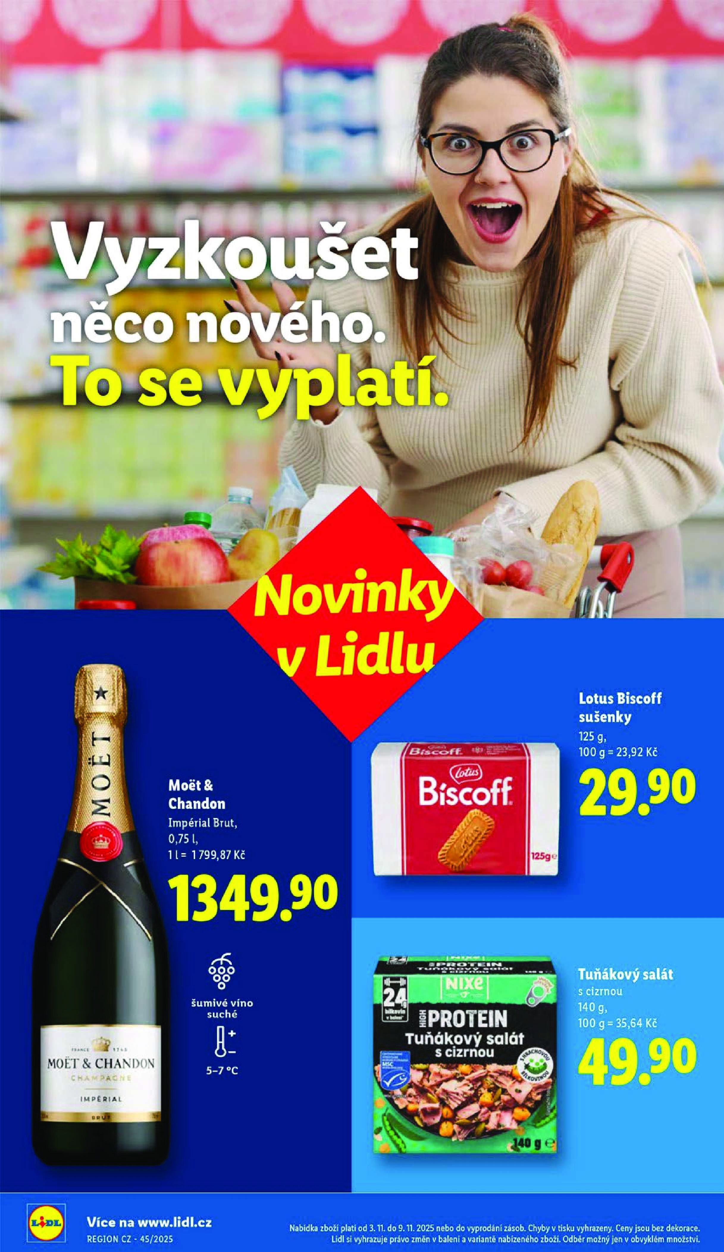 Akční leták OD ČTVRTKA Lidl strana 56