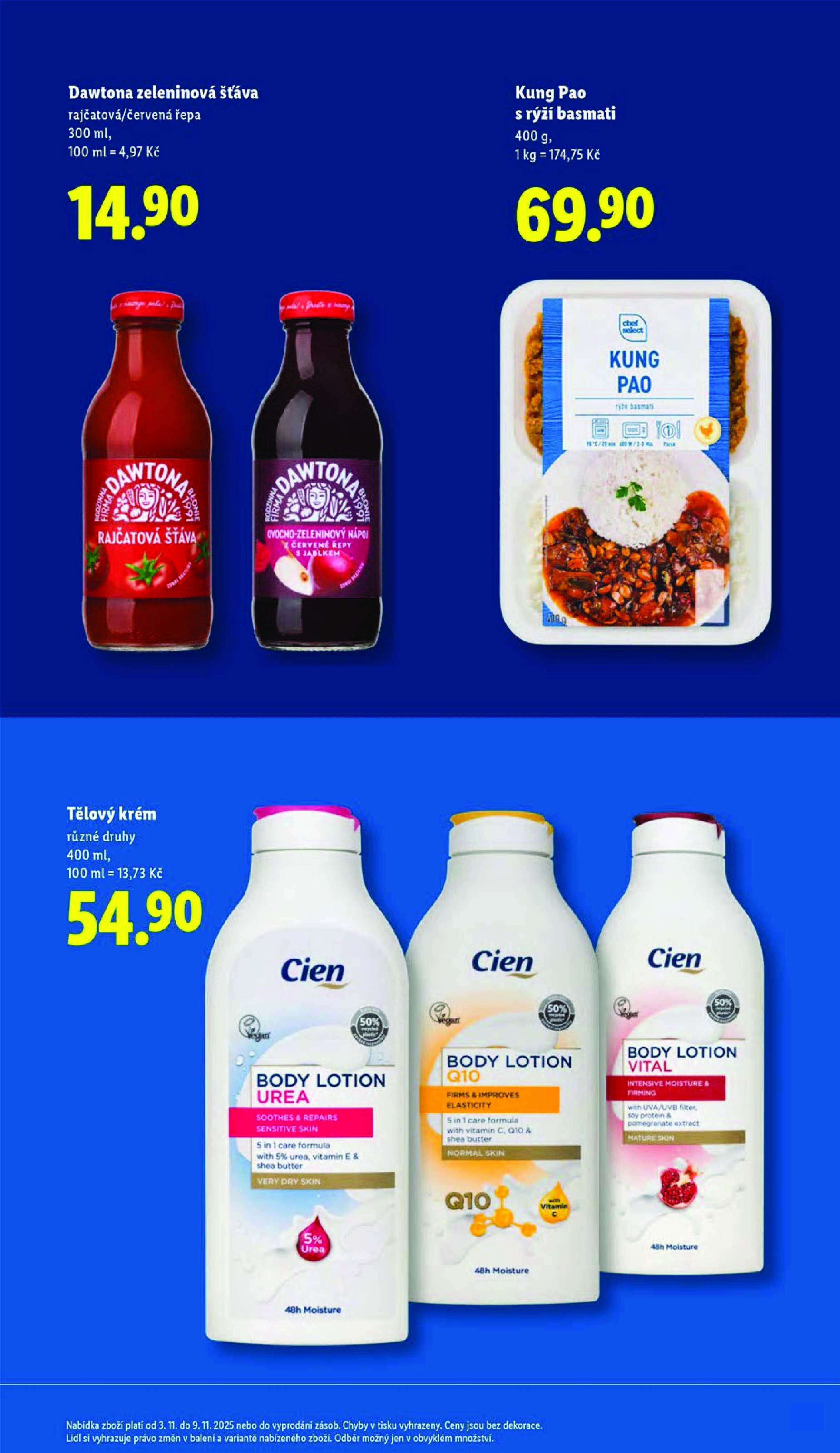 Akční leták OD ČTVRTKA Lidl strana 57