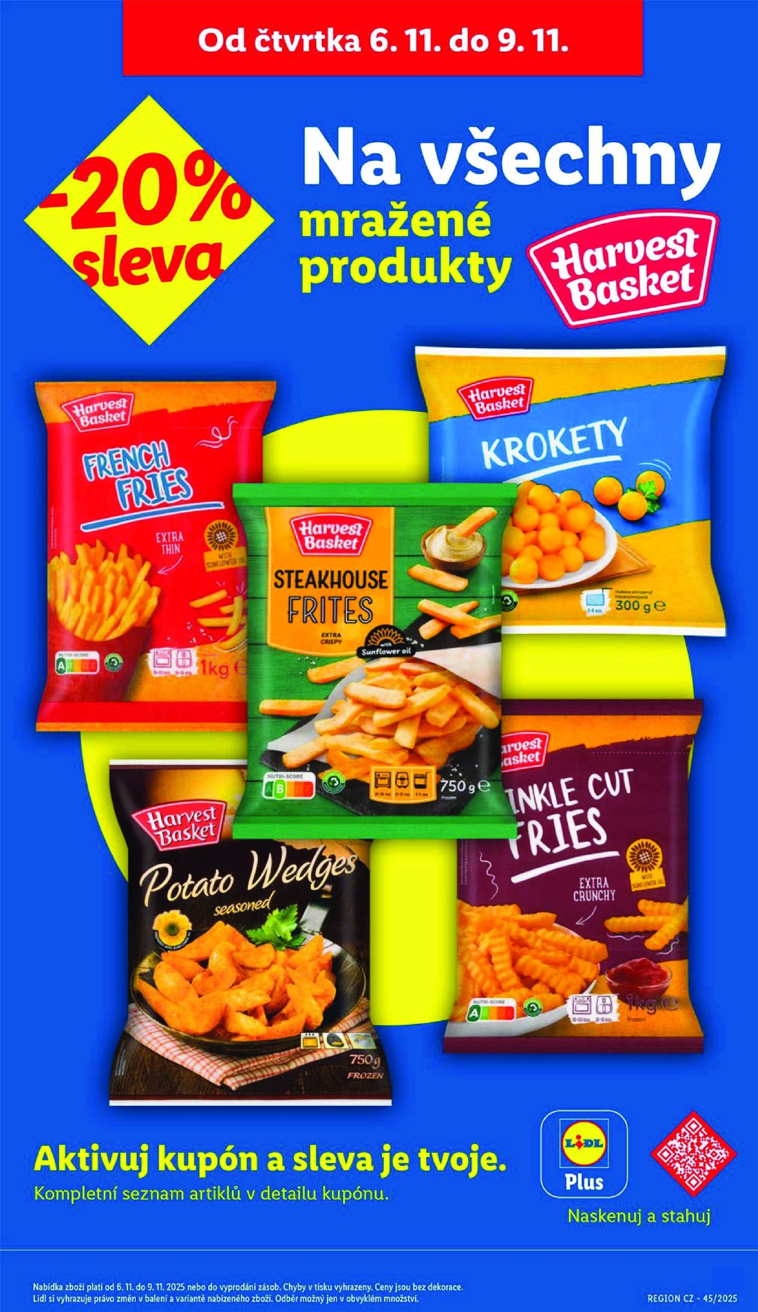 Akční leták OD ČTVRTKA Lidl strana 7