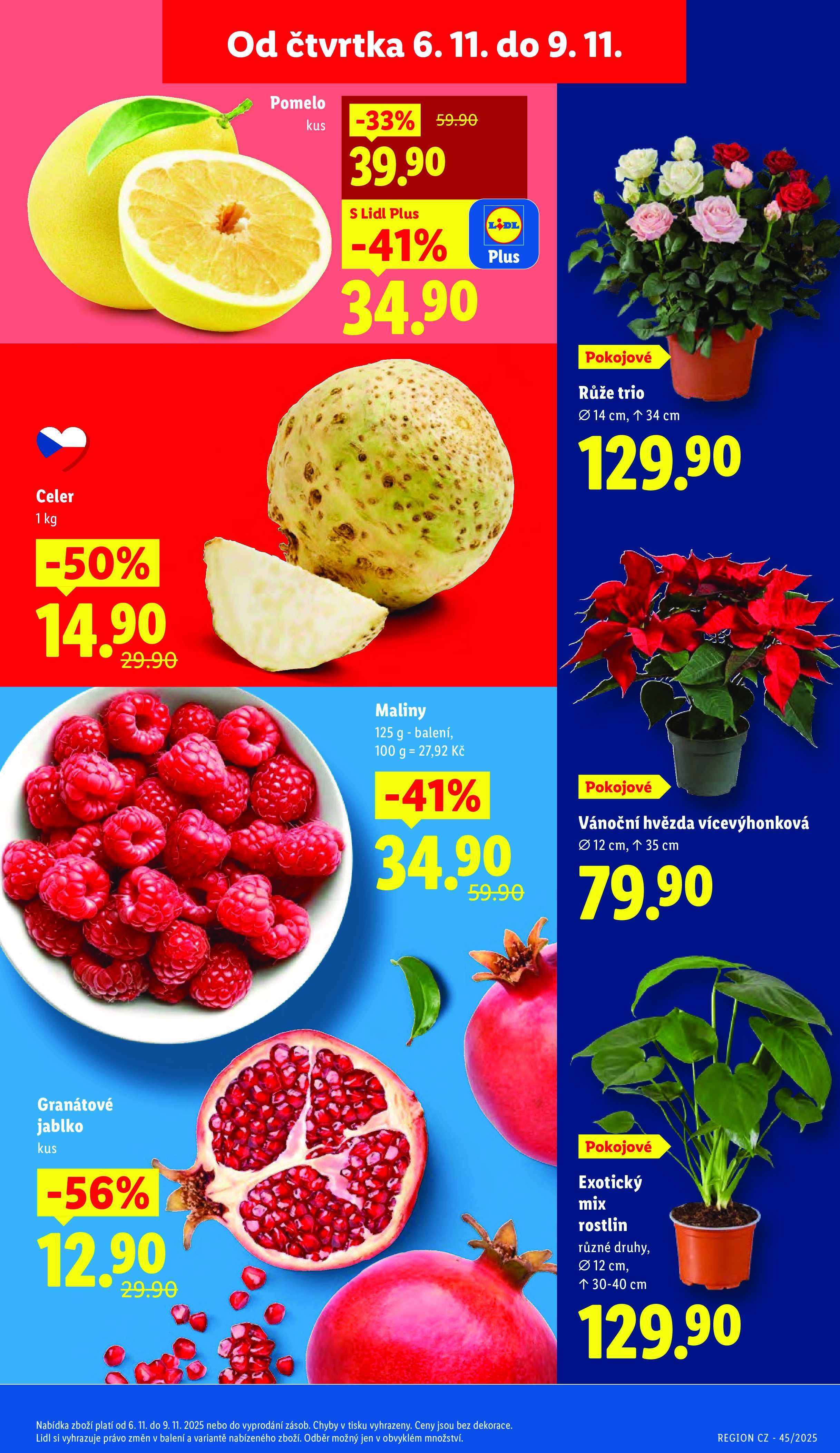 Akční leták OD ČTVRTKA Lidl strana 9