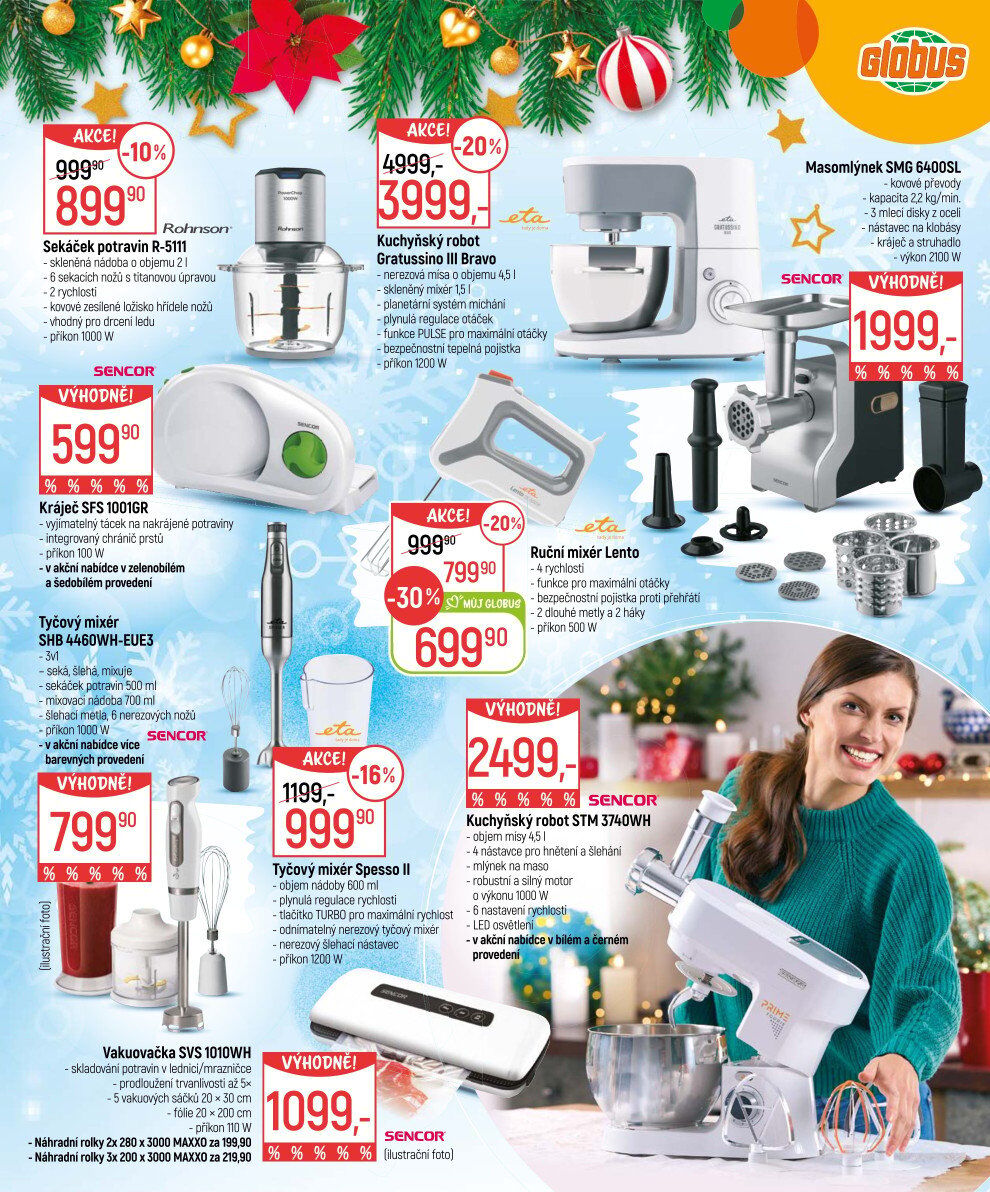 Globus leták Praha - Černý Most - Vánoční dárky Globus strana 11