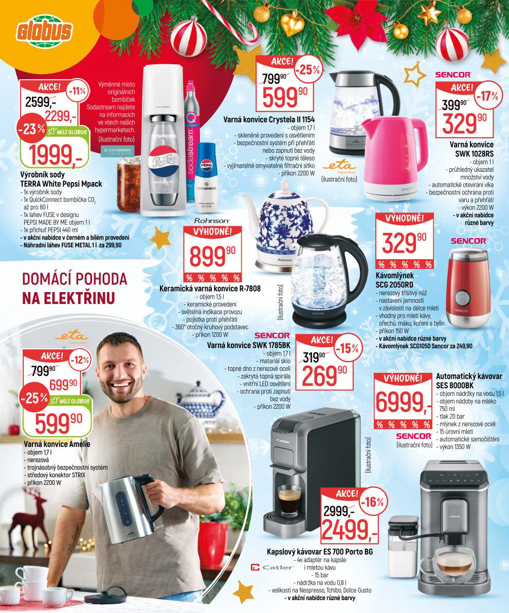 Globus leták Praha - Černý Most - Vánoční dárky Globus strana 12