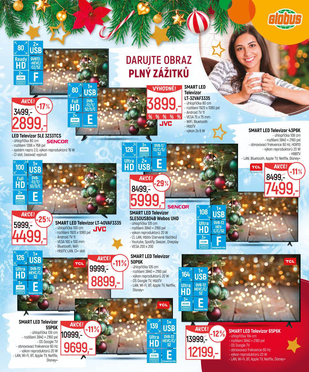 Globus leták Praha - Černý Most - Vánoční dárky Globus strana 15