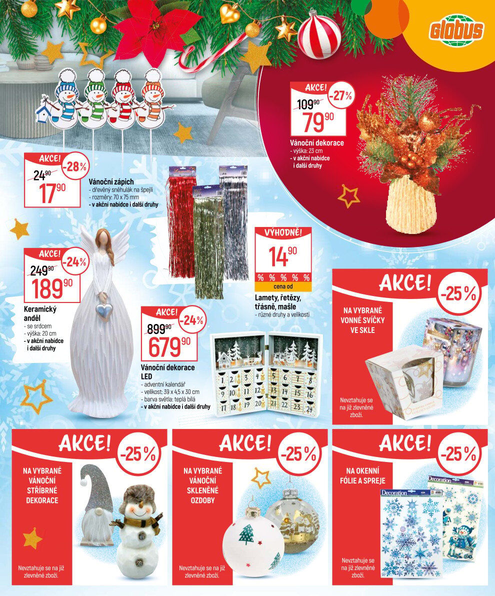 Globus leták Praha - Černý Most - Vánoční dárky Globus strana 3