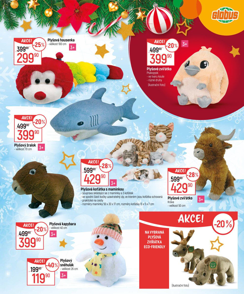 Globus leták Praha - Černý Most - Vánoční dárky Globus strana 23