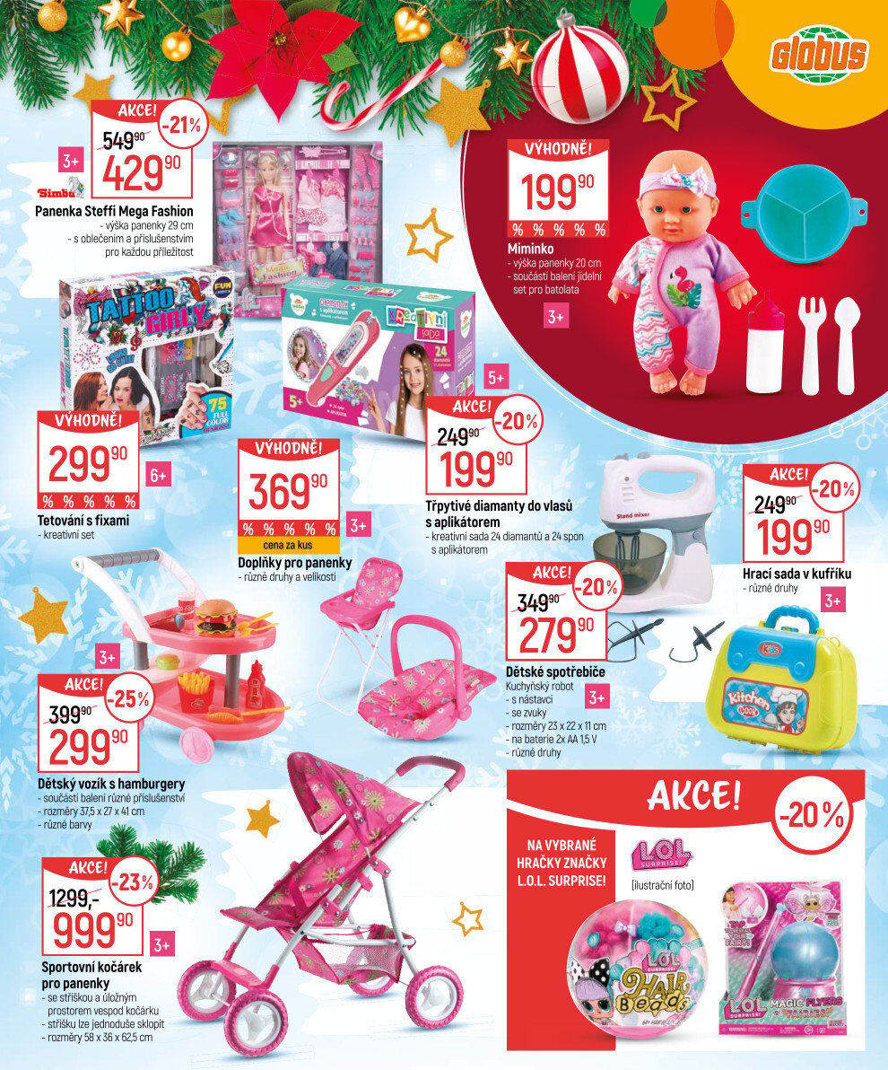 Globus leták Praha - Černý Most - Vánoční dárky Globus strana 25