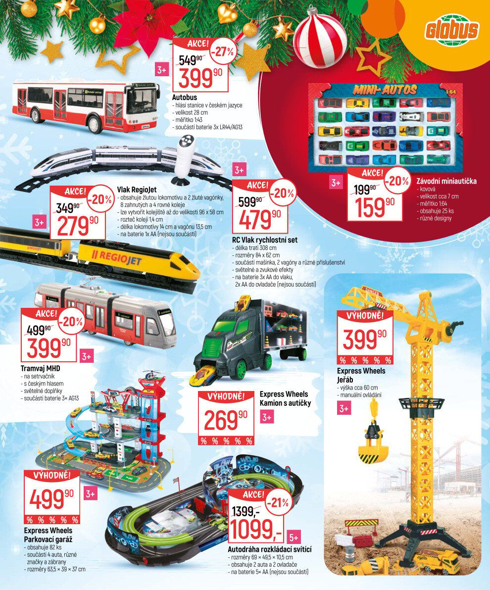 Globus leták Praha - Černý Most - Vánoční dárky Globus strana 27