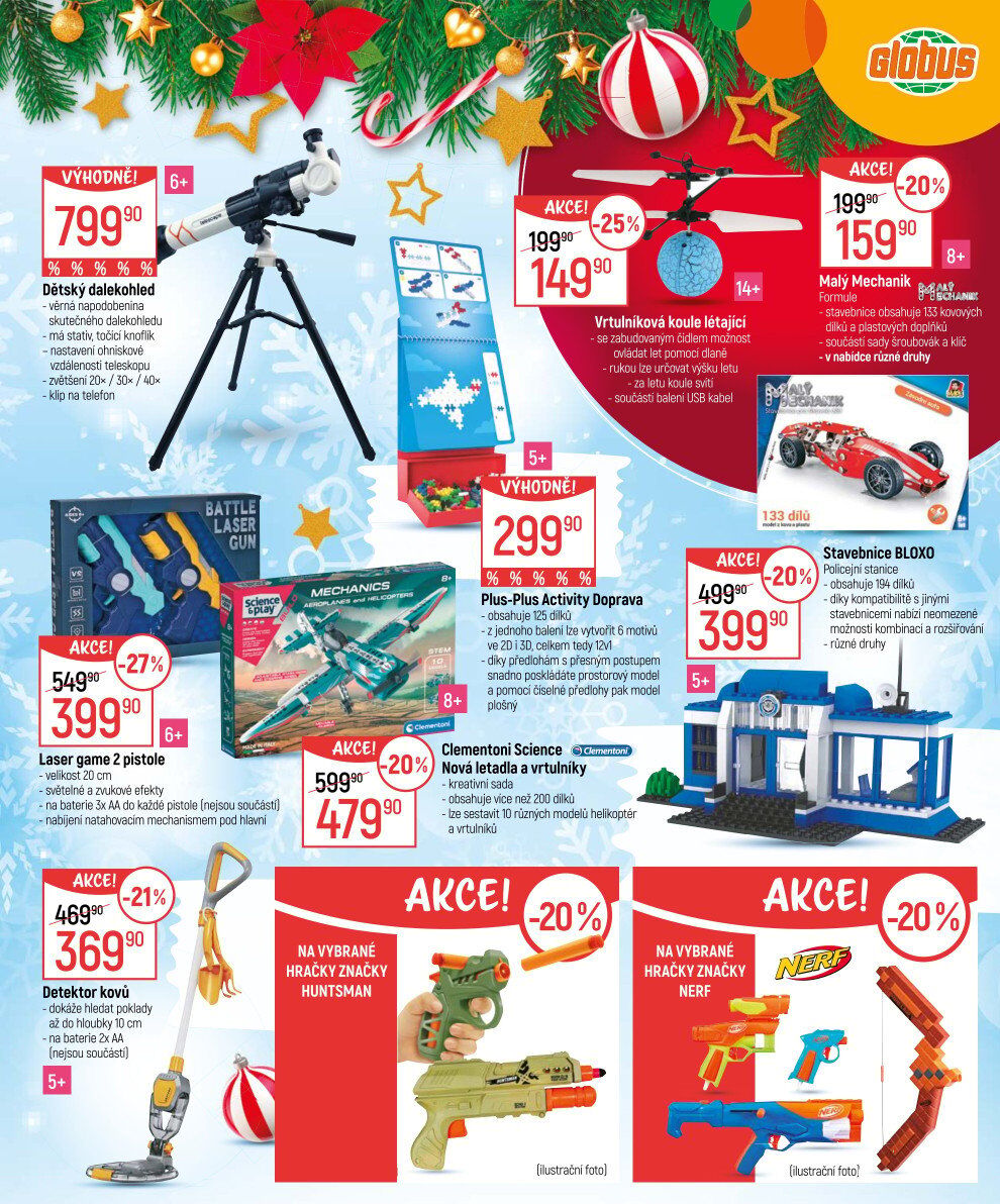 Globus leták Praha - Černý Most - Vánoční dárky Globus strana 29