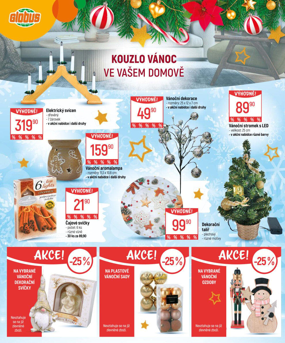 Globus leták Praha - Černý Most - Vánoční dárky Globus strana 4