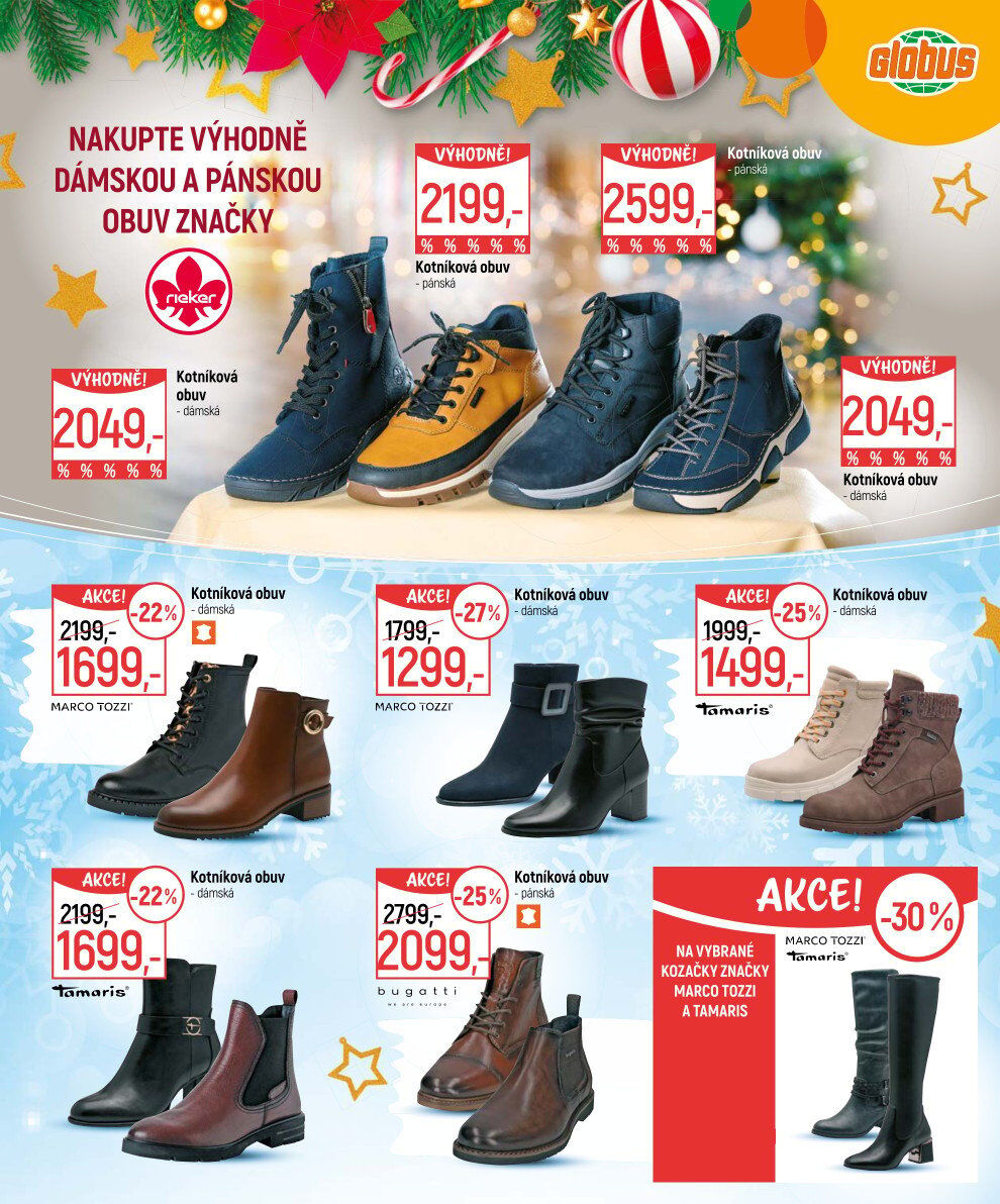 Globus leták Praha - Černý Most - Vánoční dárky Globus strana 37