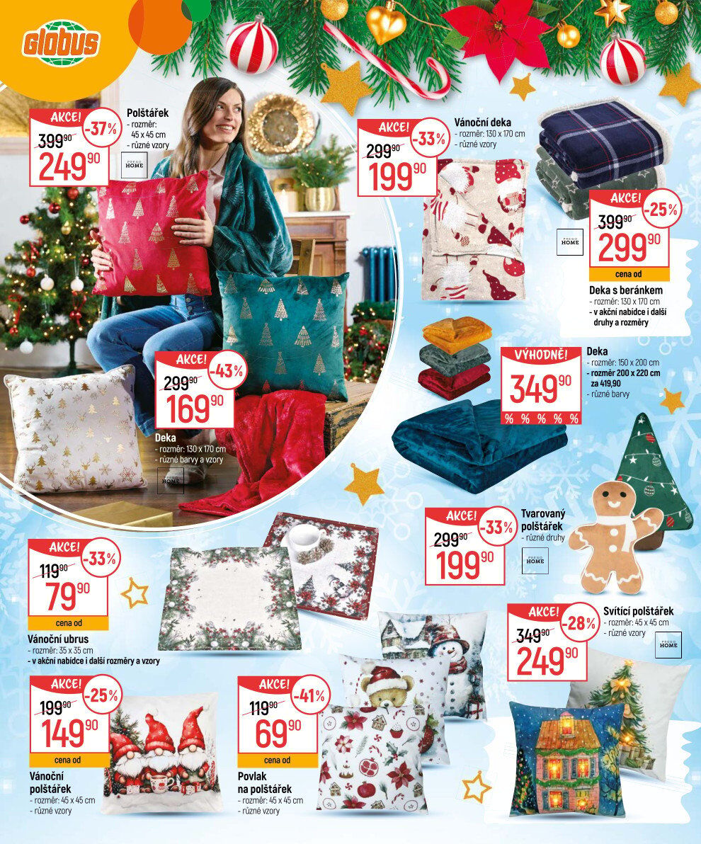 Globus leták Praha - Černý Most - Vánoční dárky Globus strana 6