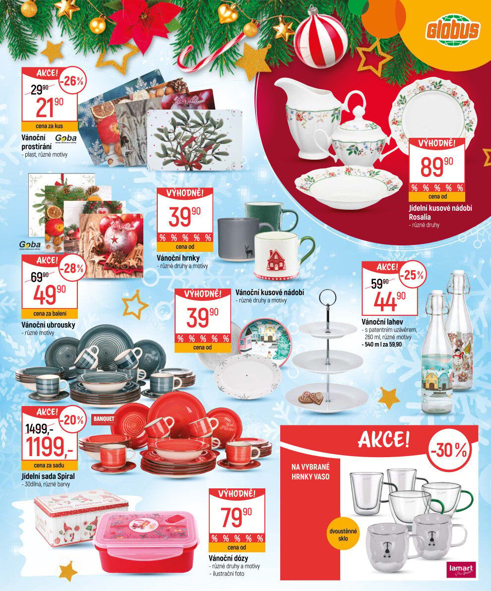 Globus leták Praha - Černý Most - Vánoční dárky Globus strana 7