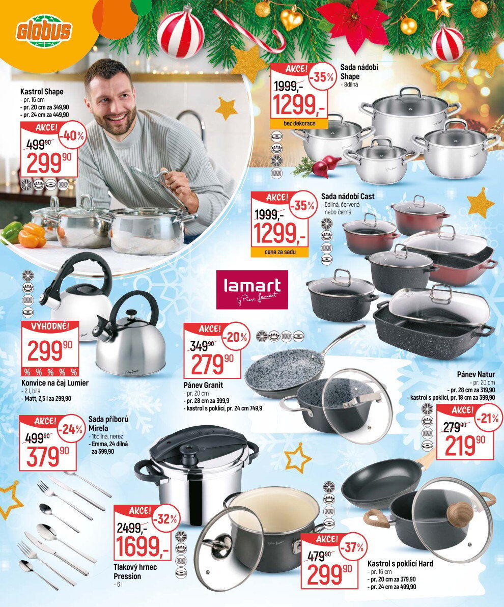 Globus leták Praha - Černý Most - Vánoční dárky Globus strana 8