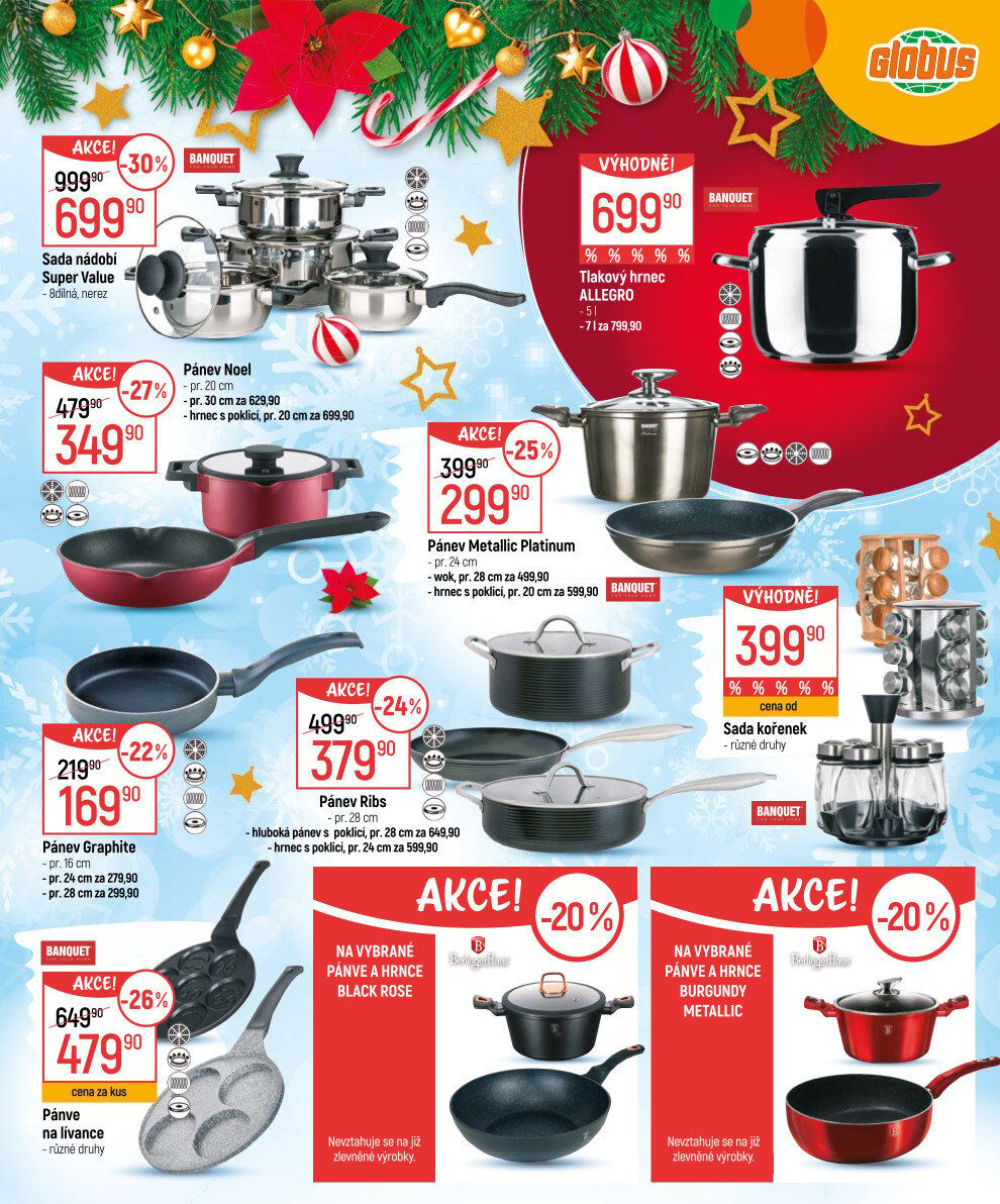 Globus leták Praha - Černý Most - Vánoční dárky Globus strana 9