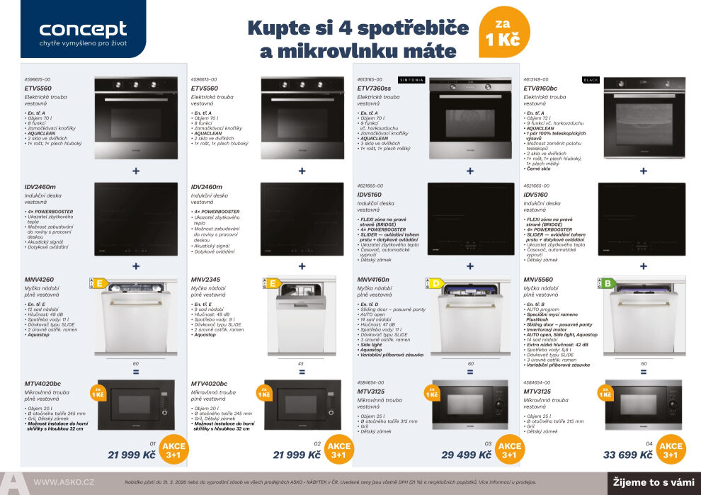 ASKO nábytek leták - Concept ASKO strana 1