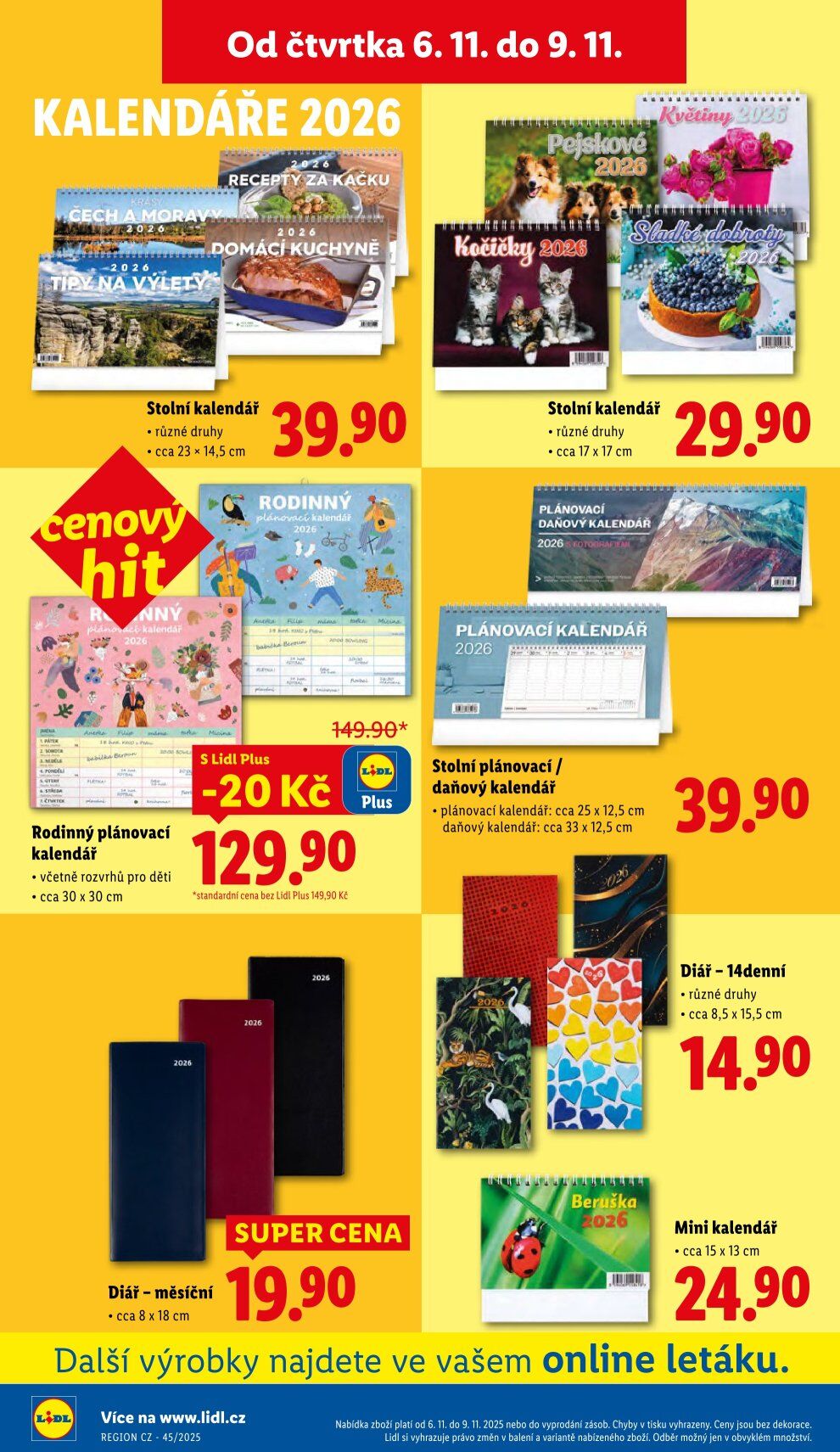 Lidl leták od čtvrtka Lidl strana 50