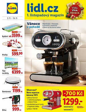 Leták Lidl Lidl - shop.cz leták - magazín platný od 2025-11-03 do 2025-11-16