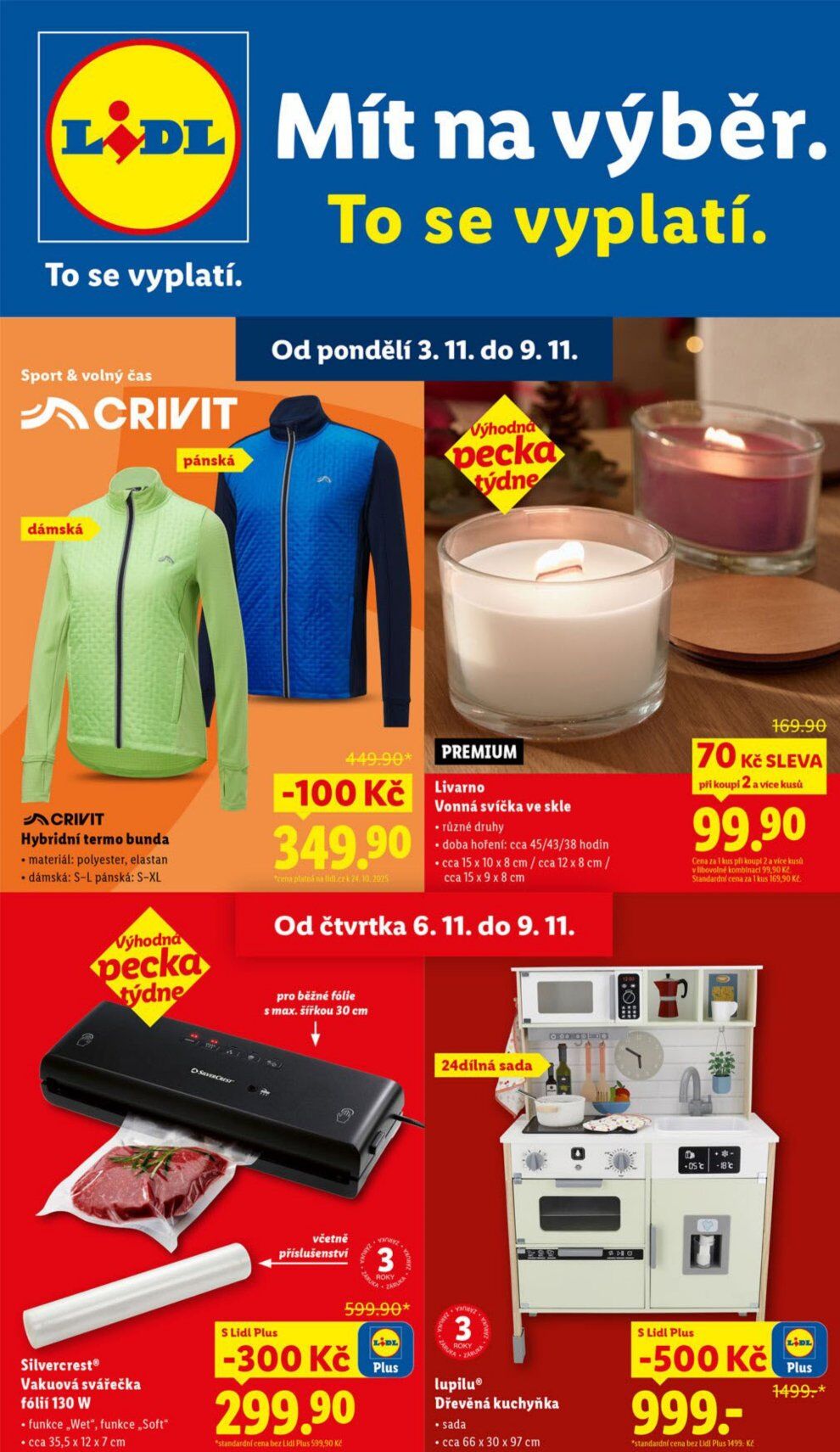 Lidl leták - Nabídka spotřebního zboží Lidl strana 1