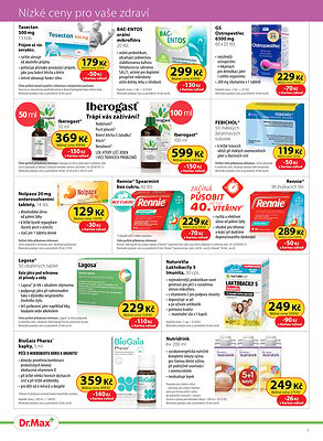 aktuální leták Dr. Max 1.11.2025-30.11.2025